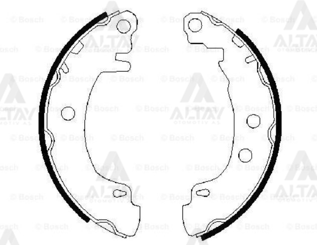 Renault Megane Arka Fren Balata I Levyelı Pabuç OEM 7701204835 Renault Megane Arka Fren Balata I Levyelı Pabuç OEM 7701204835
